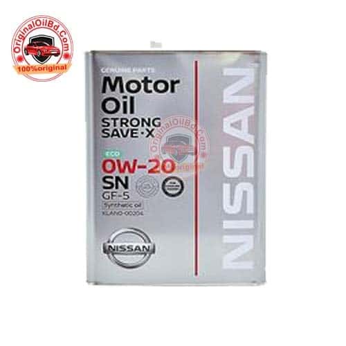 NISSAN STRONG SAVE X 0W-20 SN 4 L