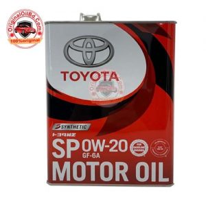 TOYOTA GENUINE ENGINE OIL SP 0W-20 SYNTHETIC