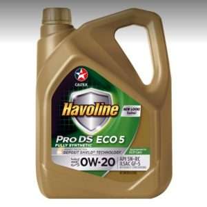 Havoline Pro DS Fully Synthetic ECO 5 SAE 0W-20