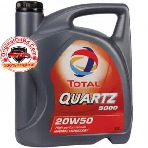 TOTAL QUARTZ 5000 SN 20W-50 MINERAL 4L