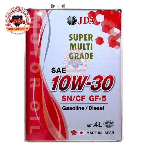 JDA SUPER MULTI GRADE SAE 10W-30 OIL 4L