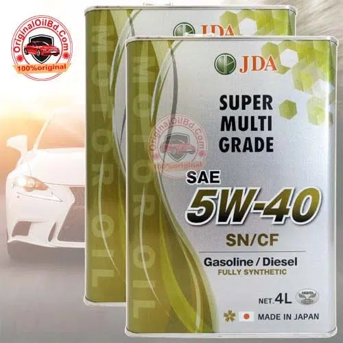 JDA SUPER MULTI GRADE SAE 5W-40 OIL 4L