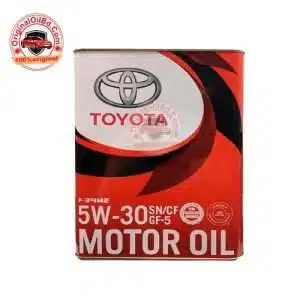 TOYOTA  SN/CF 5W-30  MOTOR OIL  FULL SYNTHETIC
